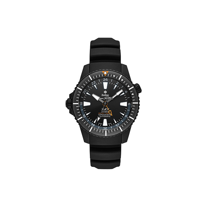  ZODIAC Super Sea Wolf GMT Pro Diver Watch